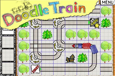 noodle and doodle train map